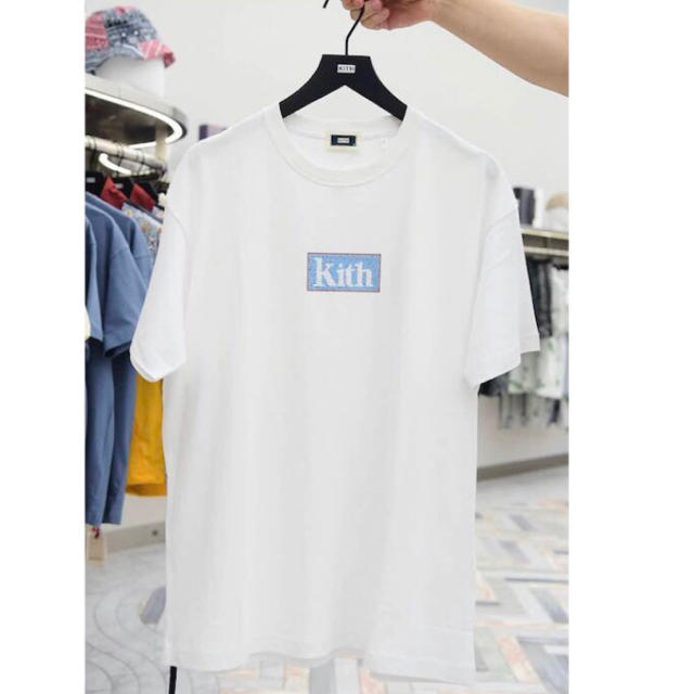 Mサイズ KITH TOKYO TEE モザイクTシャツ ショッパー付