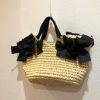 本日21時まで限定1500円★MIAN 新品未使用★夏用bag(かごバッグ/ストローバッグ)