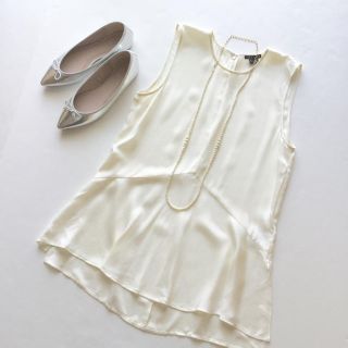 セオリー(theory)のほぼ新品♡定価3.8万*theory とろみシルクロングブラウスプルオーバー(シャツ/ブラウス(半袖/袖なし))