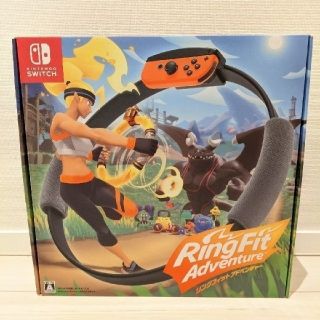 ニンテンドースイッチ(Nintendo Switch)の「新品」 ソフト同梱版　リングフィット　アドベンチャー　Switch(家庭用ゲームソフト)