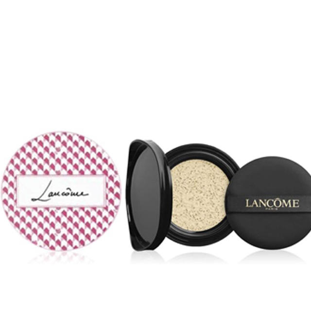 LANCOME(ランコム)の【B-02】ファンデーション&パフ＆ケース　3点セット コスメ/美容のベースメイク/化粧品(ファンデーション)の商品写真