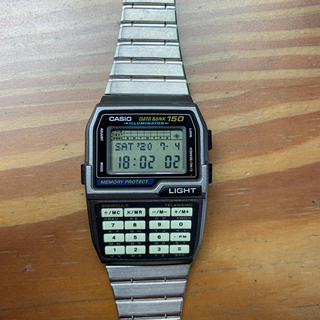 カシオ(CASIO)のCASIO　腕時計　CASIO/カシオ　DATEBANK150(金属ベルト)
