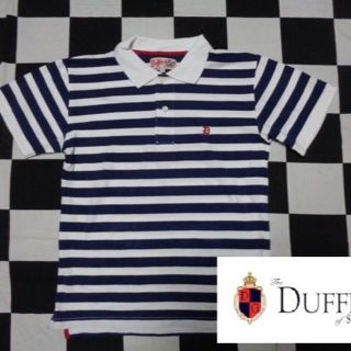 ザダファーオブセントジョージ(The DUFFER of ST.GEORGE)の【ダファーオブセントジョージ】レディスSボーダーポロシャツ(ポロシャツ)