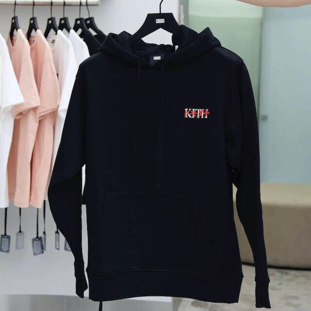 Kith Tokyo Tower Ｈoodie 黒 L パーカー