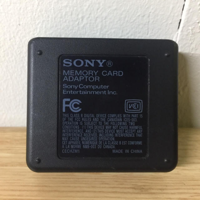 ソニー　SONY メモリカード　アダプター　CECHZM1 PS3 PS2