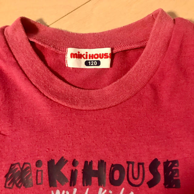 mikihouse(ミキハウス)のミキハウス　Tシャツ　120cm mikihouse キッズ/ベビー/マタニティのキッズ服男の子用(90cm~)(Tシャツ/カットソー)の商品写真