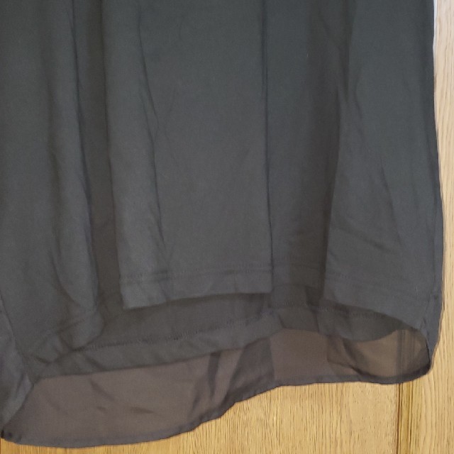 Tシャツ　3L　黒 レディースのトップス(Tシャツ(半袖/袖なし))の商品写真