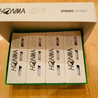 ホンマゴルフ(本間ゴルフ)の【新品】HONMA ゴルフボールD1 1ダース（12個）(その他)