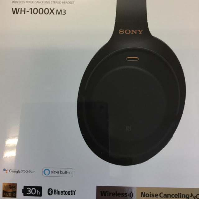 Sony ワイヤレスヘッドセット WH-1000Xm3