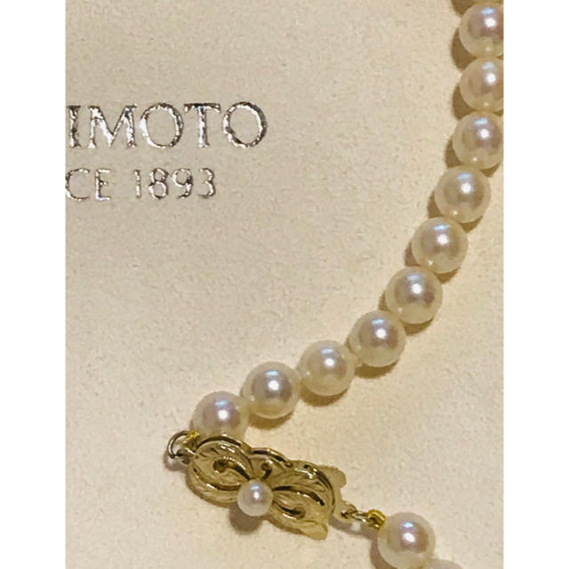 MIKIMOTO - ミキモト MIKIMOTO パールネックレス クラスプGOLD！の通販 by チッティー｜ミキモトならラクマ