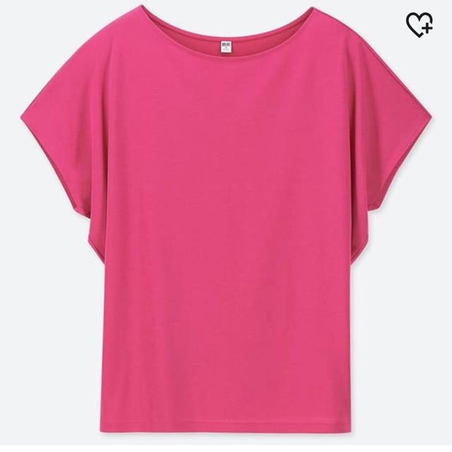 UNIQLO(ユニクロ)のユニクロ　ドレープ　Tシャツ レディースのトップス(Tシャツ(半袖/袖なし))の商品写真