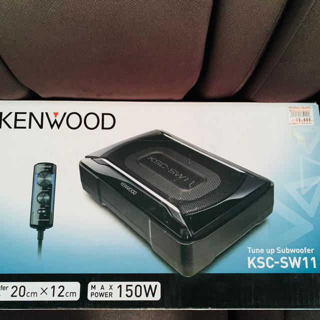 KENWOOD KSC-SW11 ツイータ付き　サブウーファー