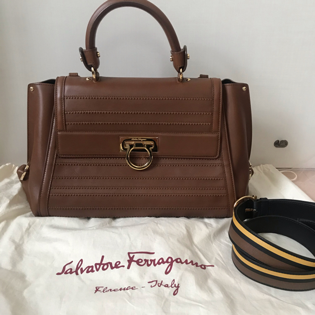 Salvatore Ferragamo - フェラガモ☆ソフィア限定品2wayバッグ 美品