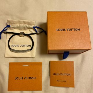 ルイヴィトン(LOUIS VUITTON)のルイヴィトン　ブレスレット　スペースLV ノワール(ブレスレット/バングル)