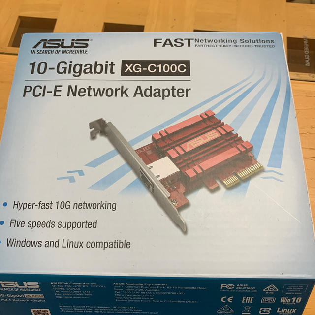 ＡＳＵＳ　10G対応　XG-C100 エイエース