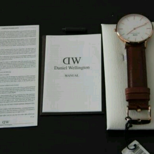 Daniel Wellington(ダニエルウェリントン)のDaniel Wellington36m メンズの時計(腕時計(デジタル))の商品写真