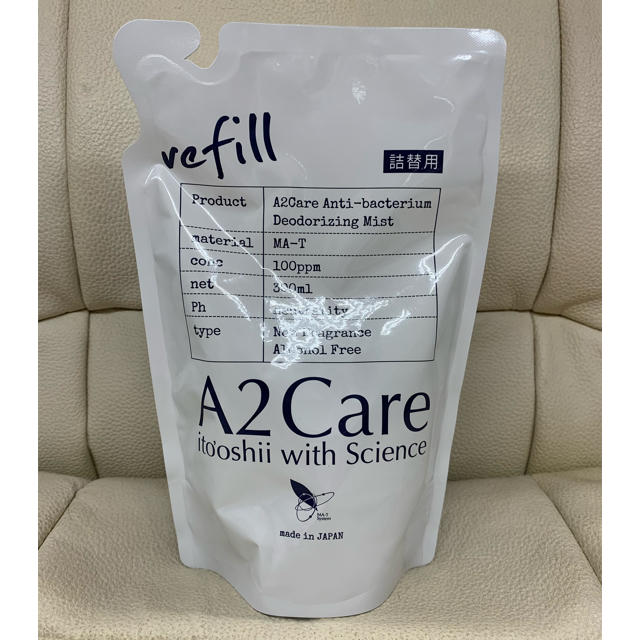 ANA(全日本空輸)(エーエヌエー(ゼンニッポンクウユ))の★A2Care★ 300ml refill 3個 インテリア/住まい/日用品の日用品/生活雑貨/旅行(日用品/生活雑貨)の商品写真