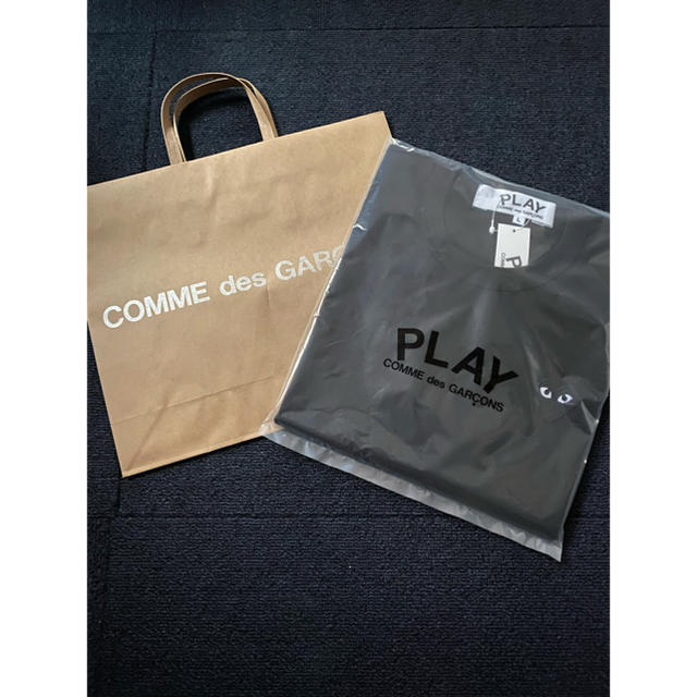 COMME des GARCONS(コムデギャルソン)のコムデギャルソンCOMME des GARCONSプレイハートロゴ半袖Tシャツ メンズのトップス(Tシャツ/カットソー(半袖/袖なし))の商品写真