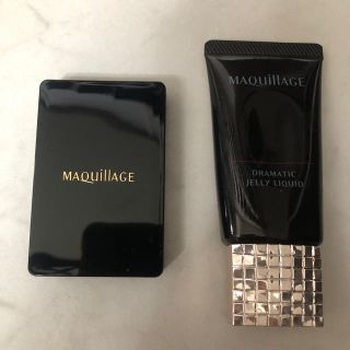 マキアージュ(MAQuillAGE)のマキアージュ ドラマティック ジェリーリキッド ファンデーション(ファンデーション)