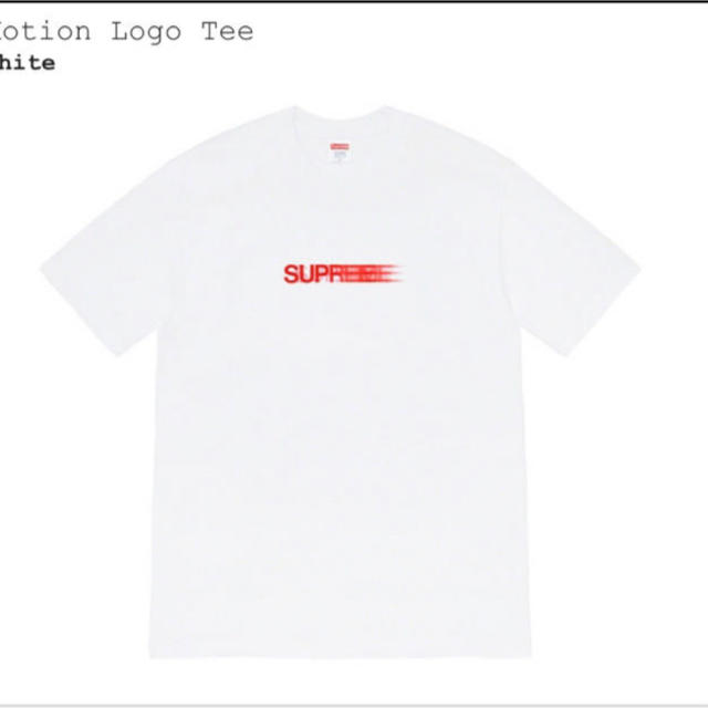 Supreme Motion Logo Tee シュプリーム 白　M