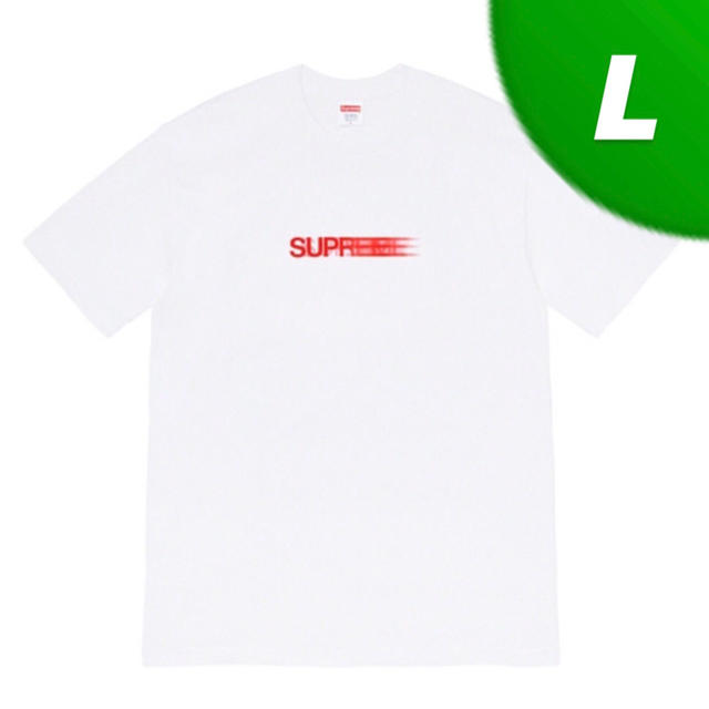 Supreme Motion Logo Tee White Large ①