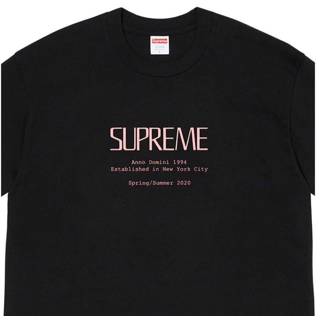 Anno Domini Tee black M supreme - Tシャツ/カットソー(半袖/袖なし)