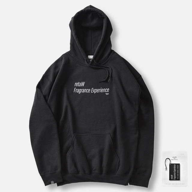 retaW × FRAGMENT L wateR LOGO 白 HOODIE