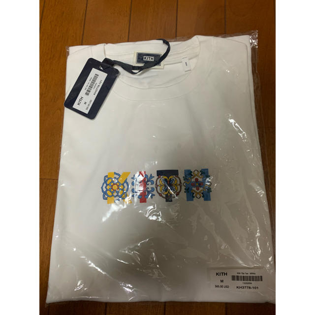 KITH タイル　Tシャツ　Mサイズ