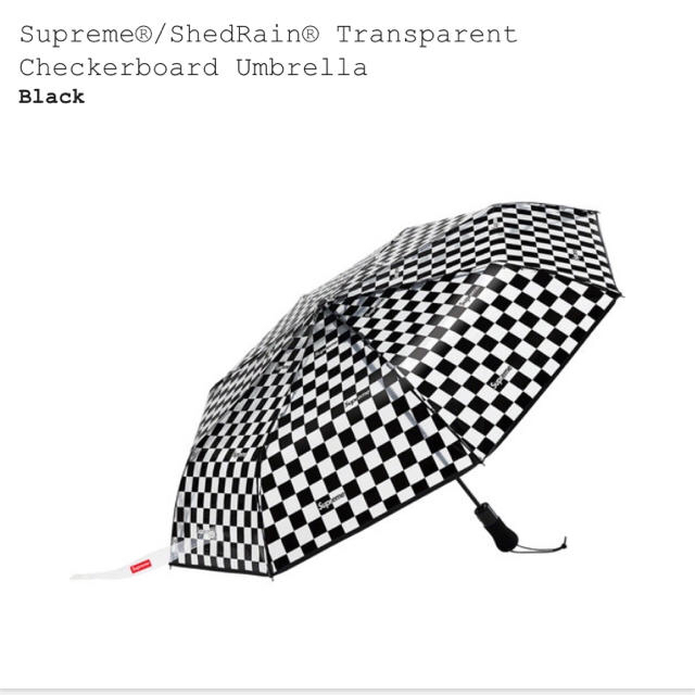 supreme shedrain transparent umbrella