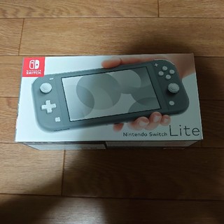 ニンテンドウ(任天堂)の【最終値下げ】Nintendo Switch Lite グレー 新品 (家庭用ゲーム機本体)