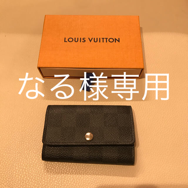 LOUIS VUITTON(ルイヴィトン)の【なる様専用】LOUIS VUITTON ダミエ・グラフィット ミュルティクレ6 メンズのファッション小物(キーケース)の商品写真