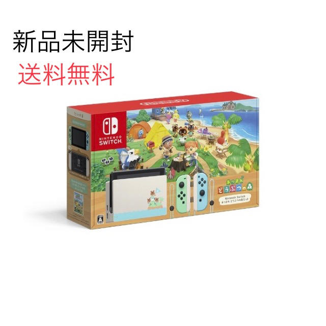 Nintendo Switch あつまれ どうぶつの森セット　新品未開封