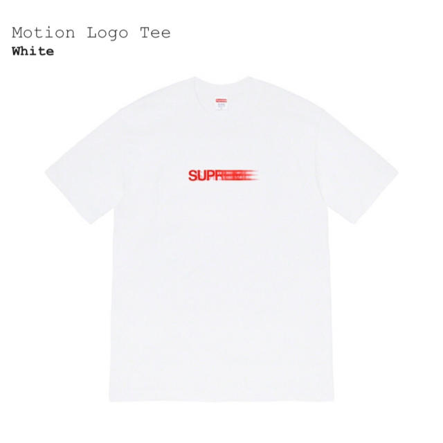 XL Supreme Motion Logo Tee 新品 Tシャツ 2020 - Tシャツ/カットソー ... Supreme Motion Logo Tee XL