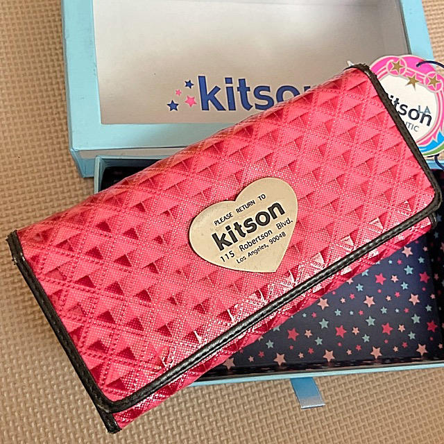 KITSON(キットソン)のキットソン kitson 長財布　ピンク レディースのファッション小物(財布)の商品写真