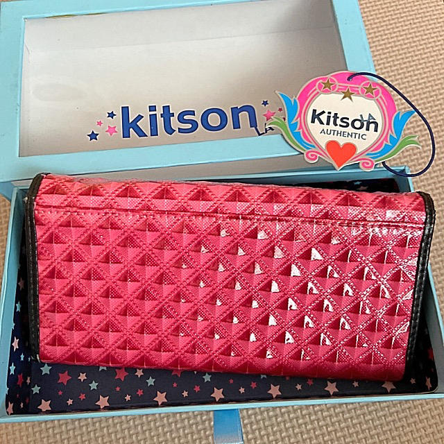 KITSON(キットソン)のキットソン kitson 長財布　ピンク レディースのファッション小物(財布)の商品写真