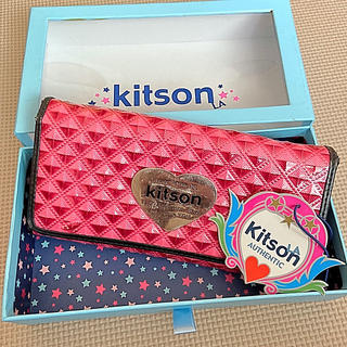キットソン(KITSON)のキットソン kitson 長財布　ピンク(財布)