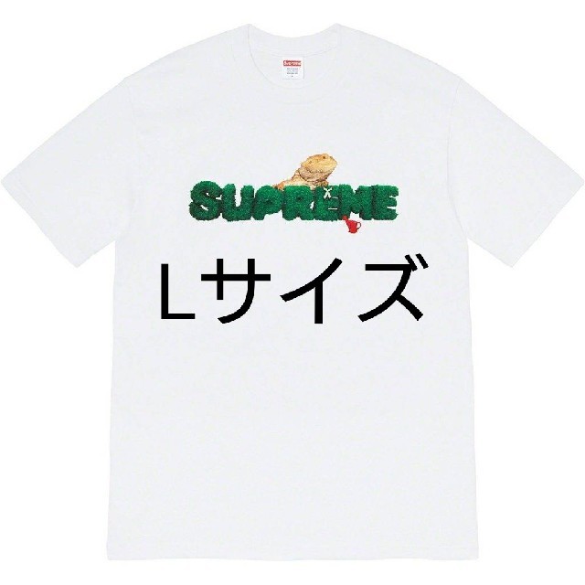 Supreme - Supreme20ss week19 Lizard Tee 白Lサイズ 送料込みの通販 ...