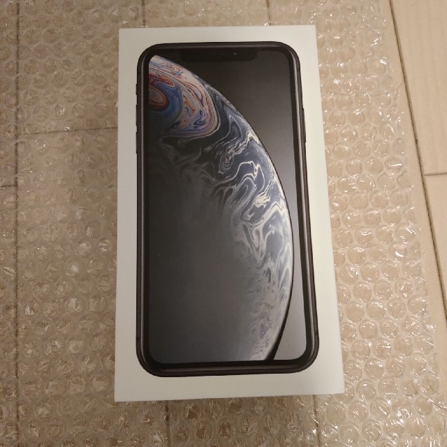 スマートフォン/携帯電話iPhoneXR 64GB black デュアルSIM化改造済み