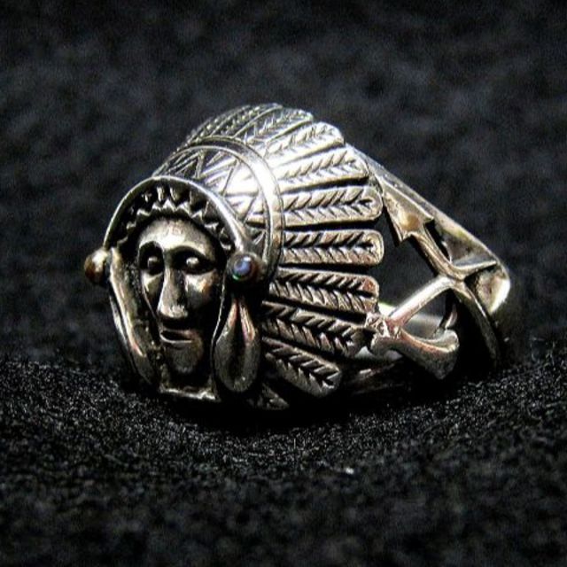 VTG・90's・Southwest・925・Chief Ring・新品・送料込