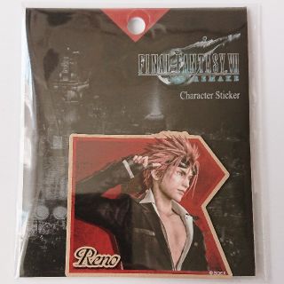 SQUARE ENIX - FF7R レノ 1枚 キャラクターステッカー 神羅 SQUARE ENIX - FF7R レノ 1枚 キャラクターステッカー 神羅