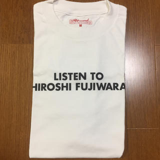 フラグメント(FRAGMENT)のLISTEN TO HIROSHI FUJIWARA 藤原ヒロシ ホワイト(Tシャツ/カットソー(半袖/袖なし))