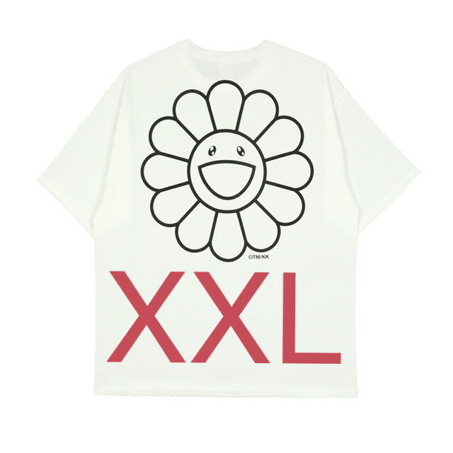 Tシャツ/カットソー(半袖/袖なし)村上隆 kaikai kiki house tee white xxl