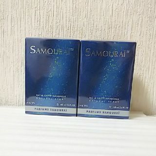 サムライ(SAMOURAI)の未開封☆SAMURAIオードトワレ二本セット(香水(男性用))