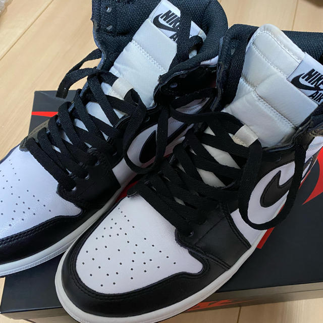 NIKE AIR JORDAN 1 RETRO HIGH OG 白黒　オレオ