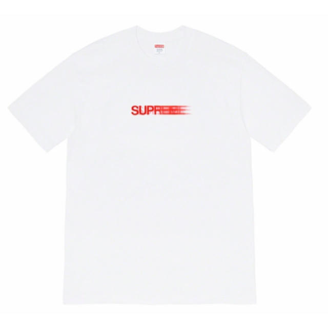 Tシャツ/カットソー(半袖/袖なし)supreme motion logo tee 白L シュプリーム モーション