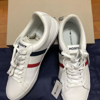 ラコステ(LACOSTE)の新品送料込み　ラコステLACOSTE メンズ スニーカー ホワイト(スニーカー)