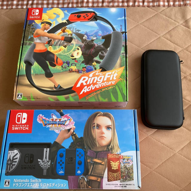 Nintendo Switch(ニンテンドースイッチ)のニンテンドースイッチ本体 ドラゴンクエスト11S ロトエディション  エンタメ/ホビーのゲームソフト/ゲーム機本体(家庭用ゲームソフト)の商品写真