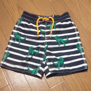 ベビーギャップ(babyGAP)のbaby GAP 5years ボーダー 恐竜柄 水着(水着)