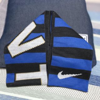 ナイキ(NIKE)の❗️再値下げ❗️NIKE インテル(INTER)マフラータオル美品(応援グッズ)