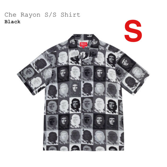 Supreme Che Rayon S/S Shirt Black Sサイズ